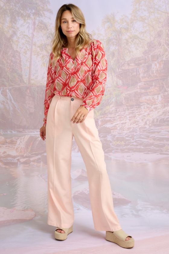 OSCAR UNI Pantalons & Shorts en Lyocell, Lin - - Storiatipic