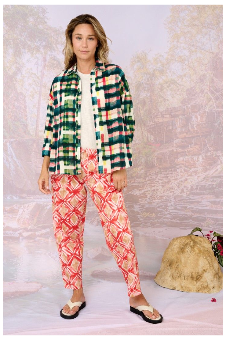 PIA KILT Blusas y camisas de algodón Cambric - - Storiatipic