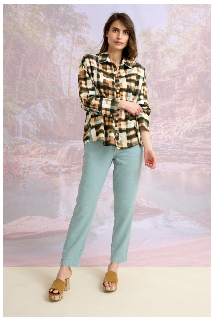 PIA KILT Blusas y camisas de algodón Cambric - - Storiatipic