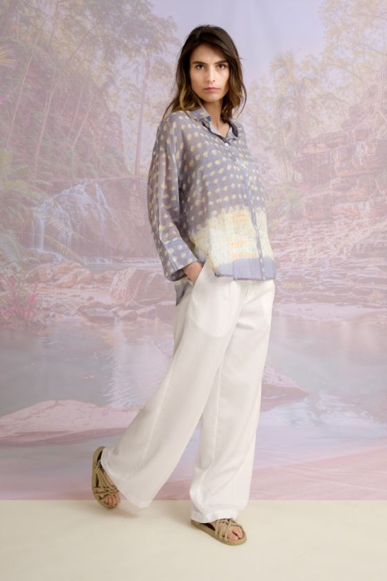 PIA POIS Blouses & Chemises en Coton - - Storiatipic