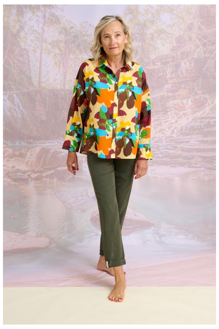 PIA VINTY Blusas y camisas de algodón Cambric - - Storiatipic