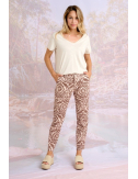 ROMANE GALET Pantalons & Shorts en Coton, Lycra - - Storiatipic