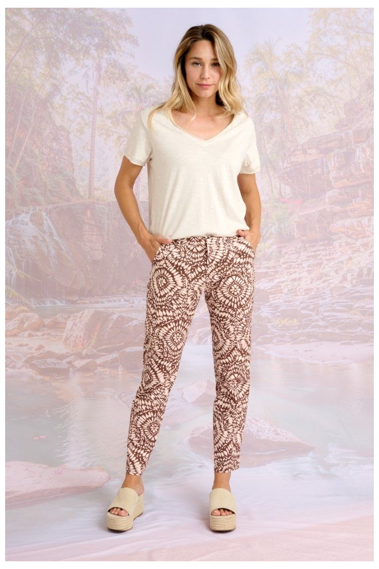 ROMANE GALET Pantalones y shorts de algodón, lycra - - Storiatipic