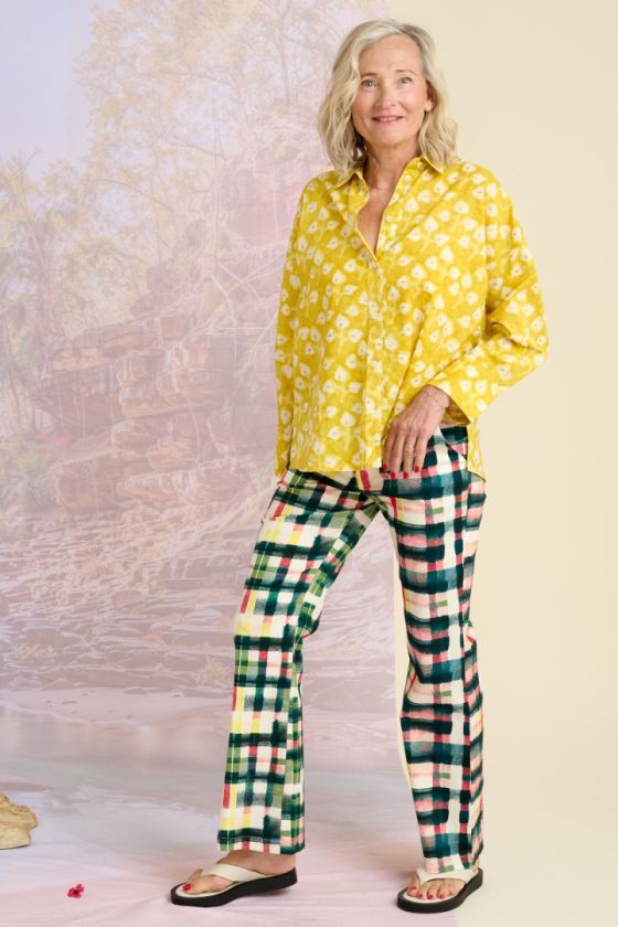 SASHA KILT Pantalons & Shorts en Coton, Lycra - - Storiatipic