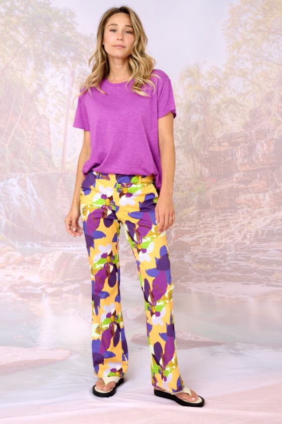 SASHA VINTY Pantalons & Shorts en Coton, Lycra - - Storiatipic