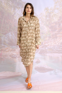 SOFIA IKAT Vestidos y faldas de viscosa - - Storiatipic