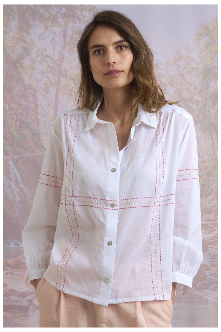 SUZY KANTHA Blusas y camisas de algodón - - Storiatipic