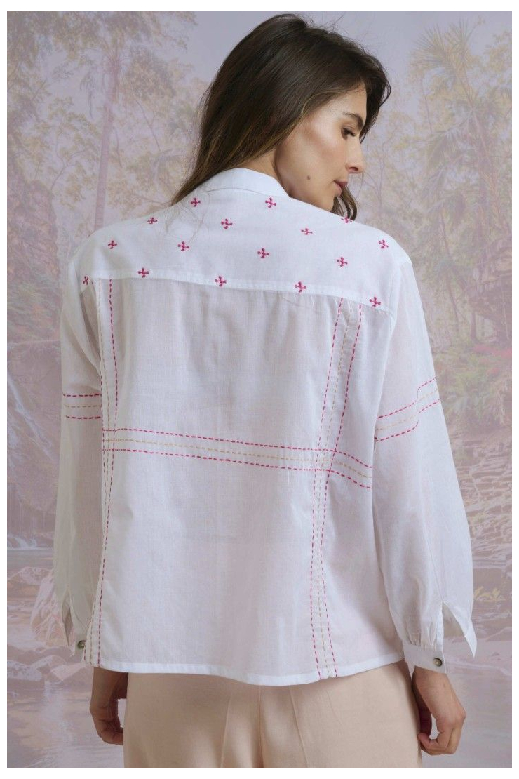 SUZY KANTHA Blusas y camisas de algodón - - Storiatipic