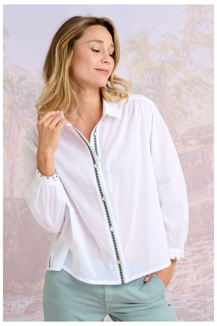 SUZY RUBAN Blusas y camisas de algodón - - Storiatipic