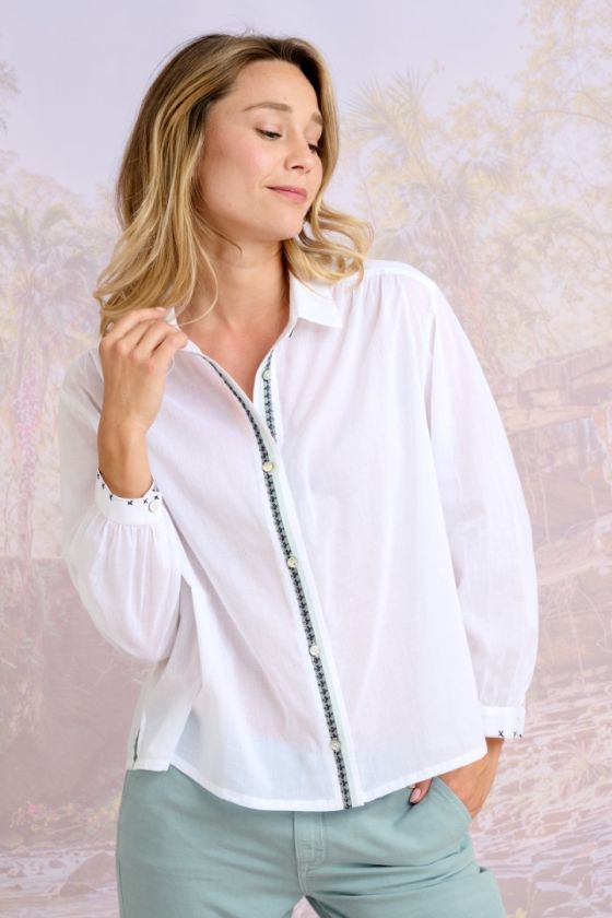 SUZY RUBAN Blouses & Chemises en Coton - - Storiatipic
