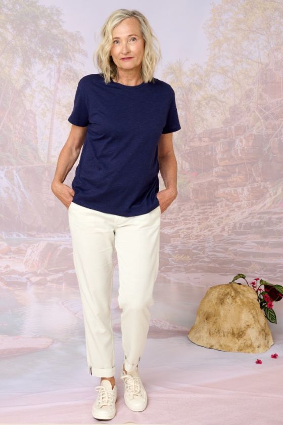 YSE UNI T-shirt en Coton, Modal - - Storiatipic