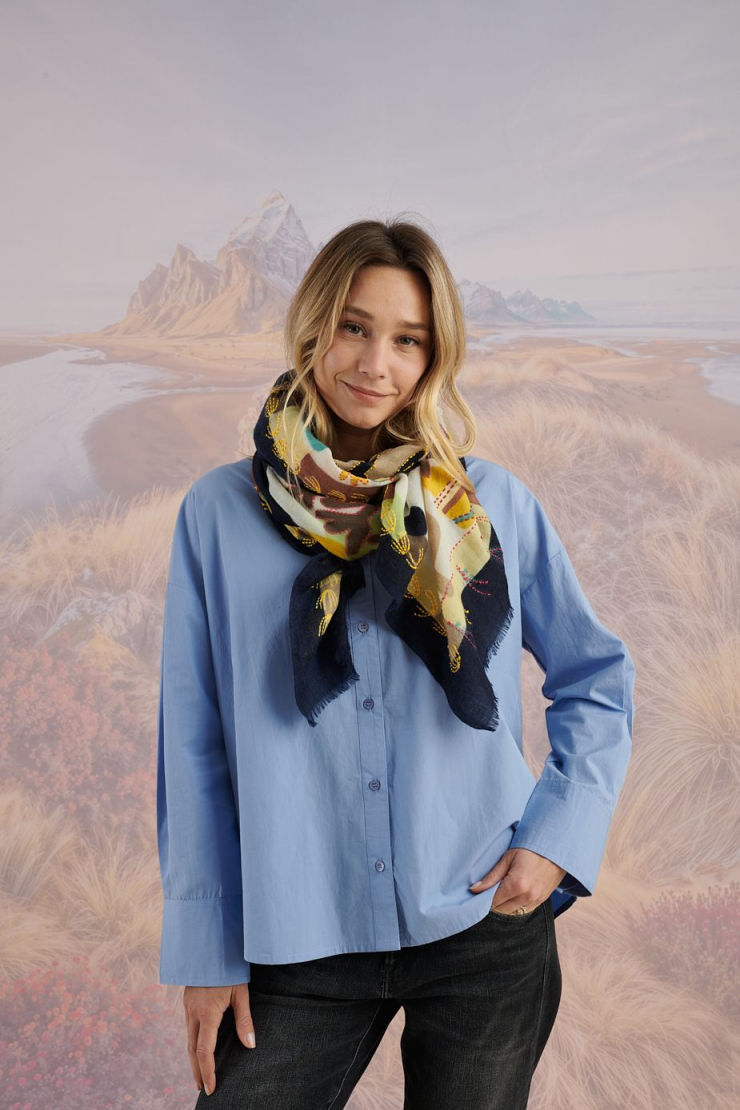 Écharpe ANDREA en Laine pour Femme | Storiatipic