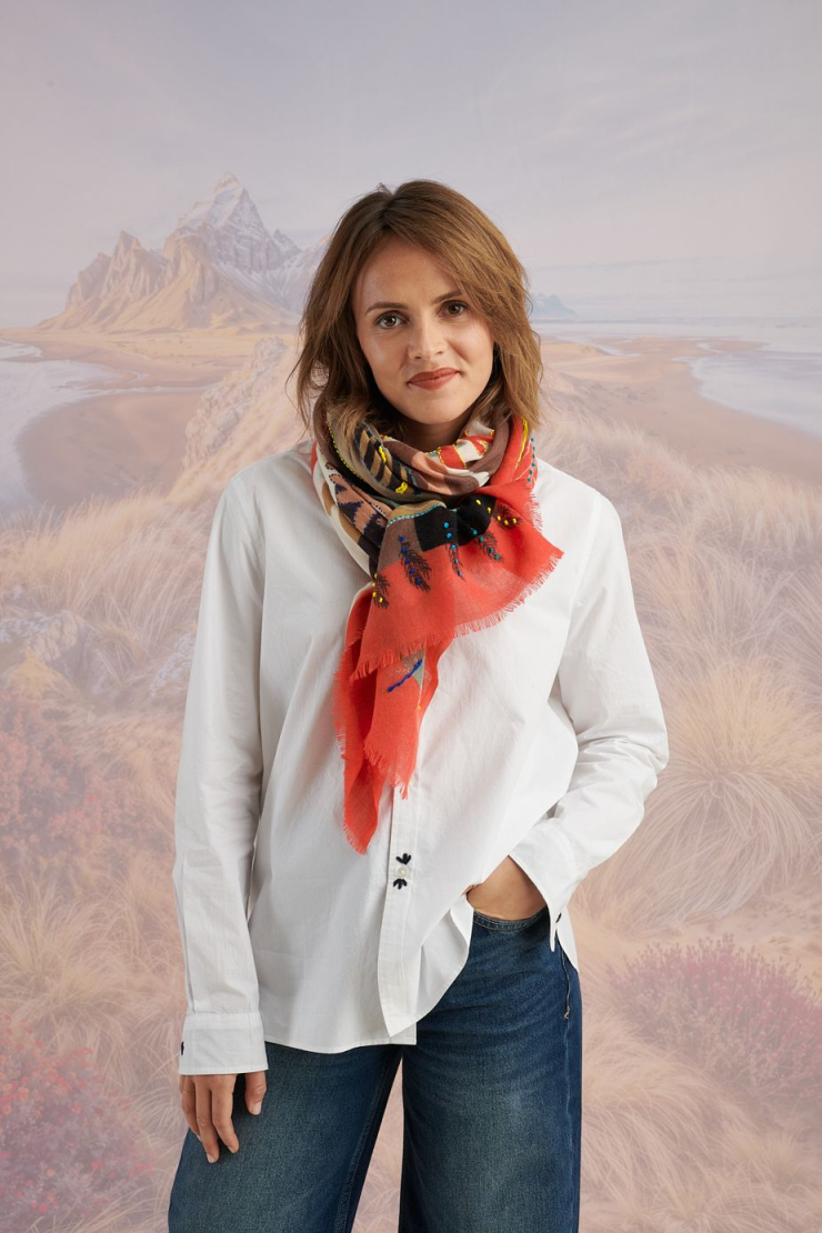 Écharpe ANDREA en Laine pour Femme | Storiatipic