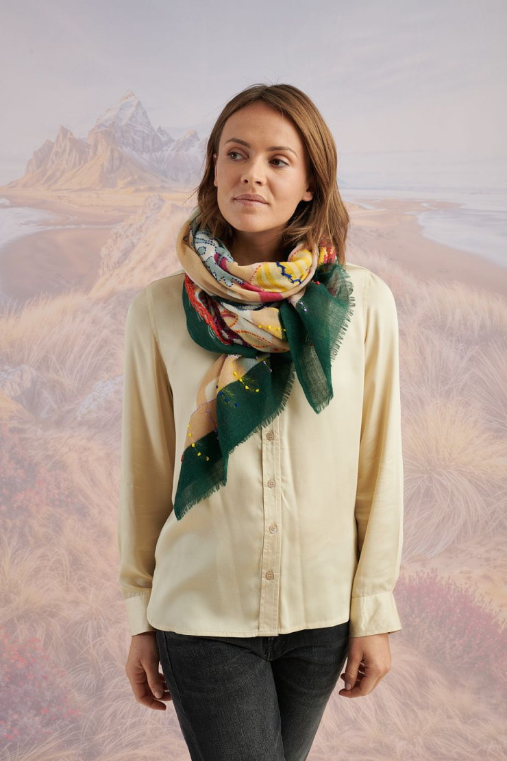 Écharpe ANDREA en Laine pour Femme | Storiatipic