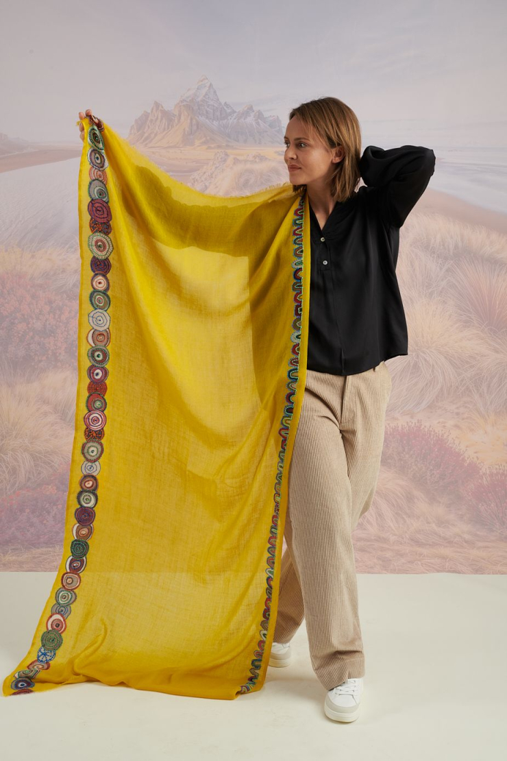 Écharpe ANGIE en Laine pour Femme | Storiatipic