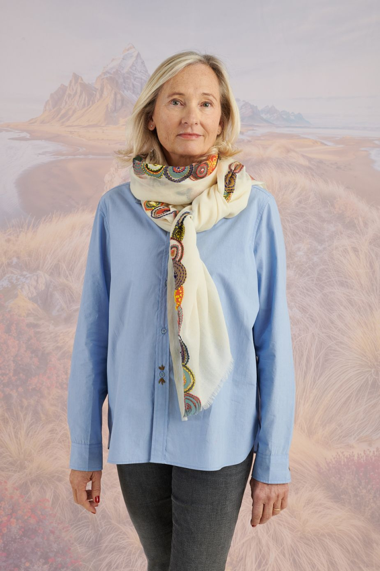 Écharpe ANGIE en Laine pour Femme | Storiatipic