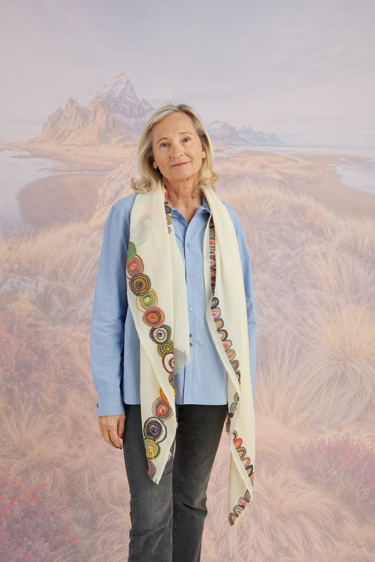 Écharpe ANGIE en Laine pour Femme | Storiatipic