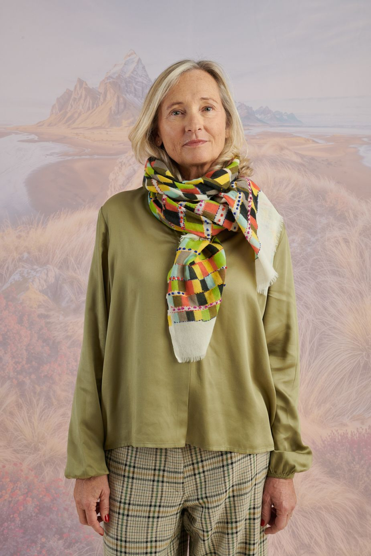 Écharpe ANOUK en Laine pour Femme | Storiatipic