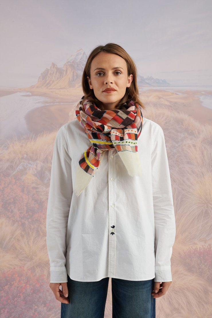 Écharpe ANOUK en Laine pour Femme | Storiatipic