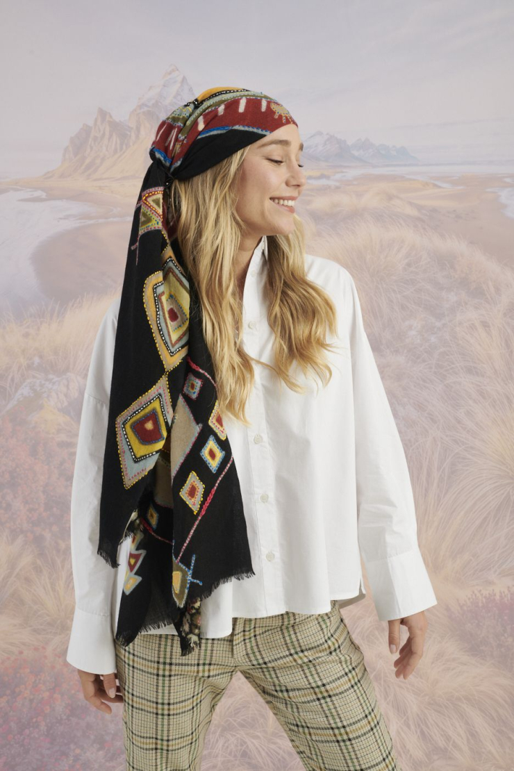 Écharpe ASPEN en Laine pour Femme | Storiatipic