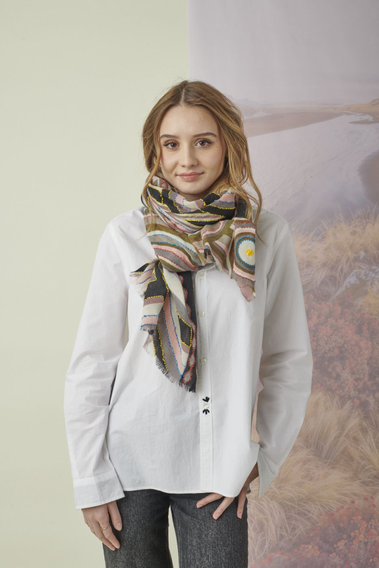 Écharpe BERTA en Laine pour Femme | Storiatipic