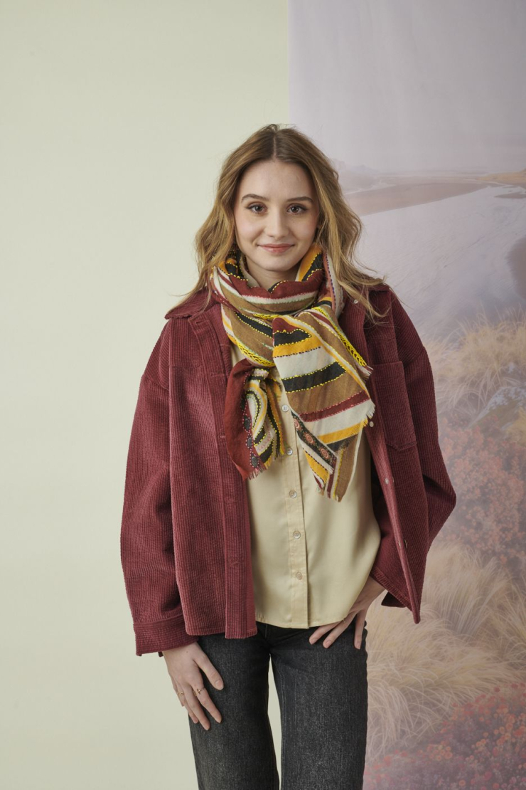 Écharpe BERTA en Laine pour Femme | Storiatipic