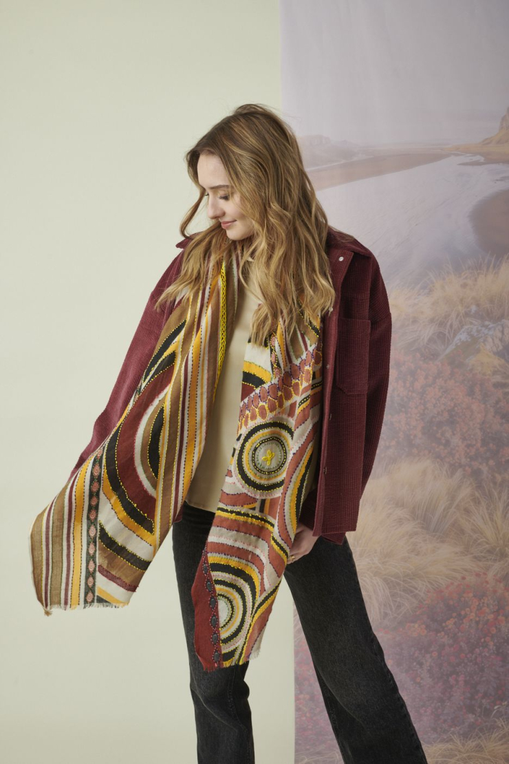 Écharpe BERTA en Laine pour Femme | Storiatipic