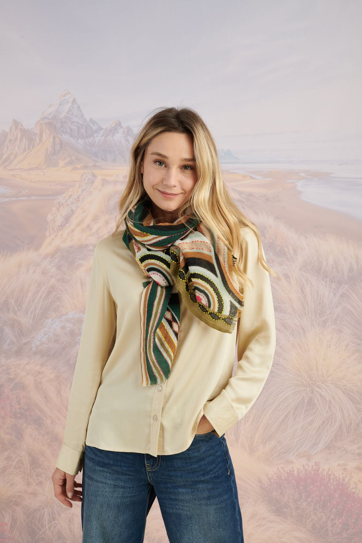 Écharpe BERTA en Laine pour Femme | Storiatipic