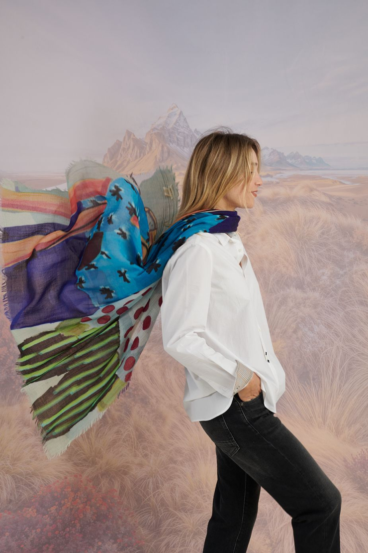 Écharpe CAPRI en Laine