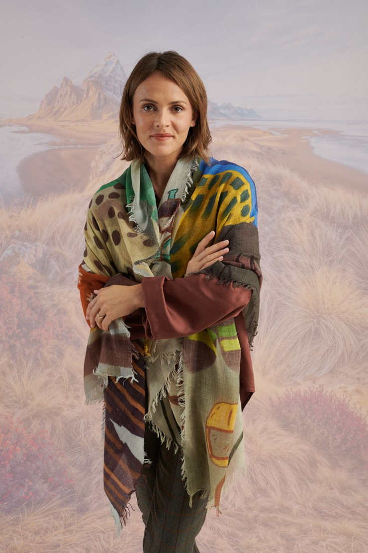 Écharpe CAPRI en Laine