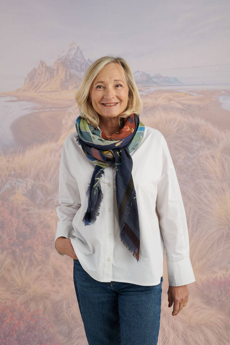 Grand carré MARTHE en Laine