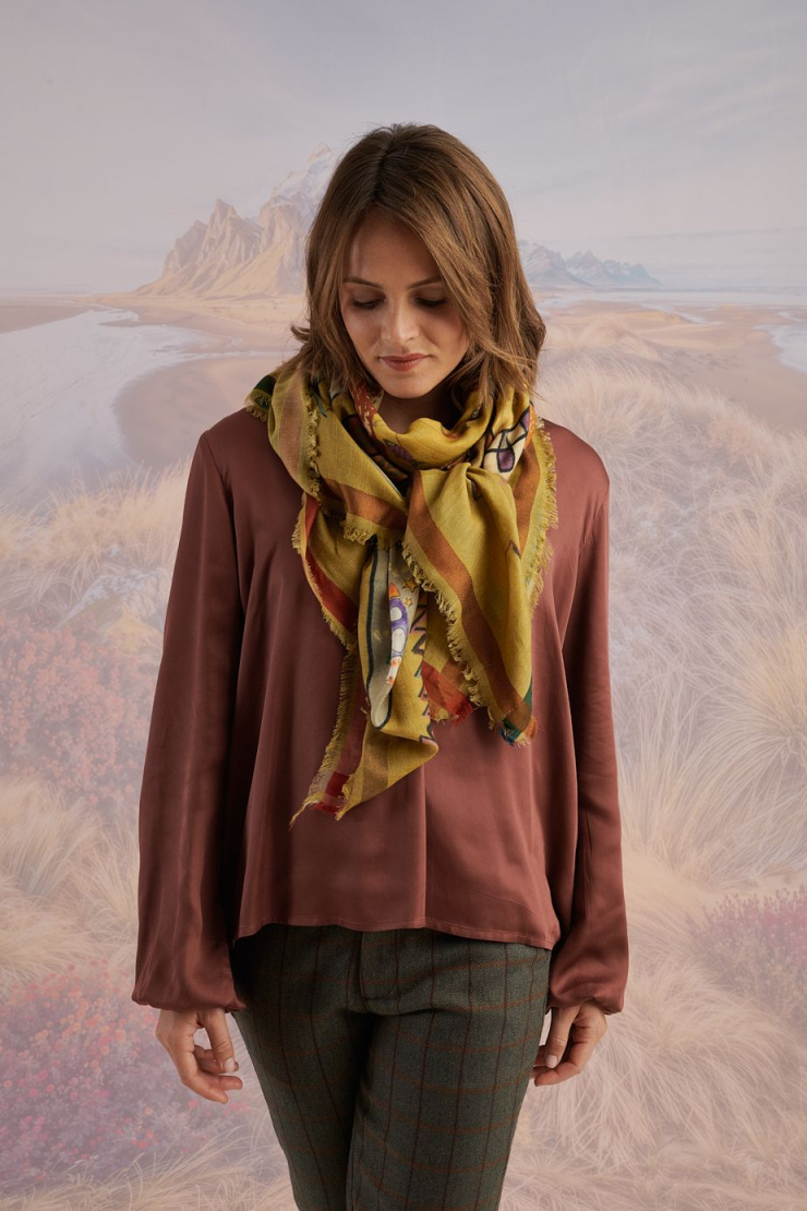 Grand carré MARTHE en Laine