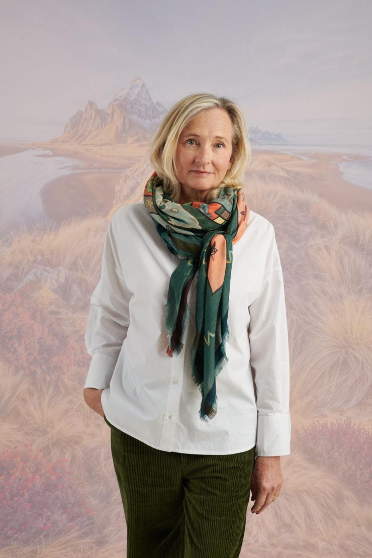 Grand carré MARTHE en Laine