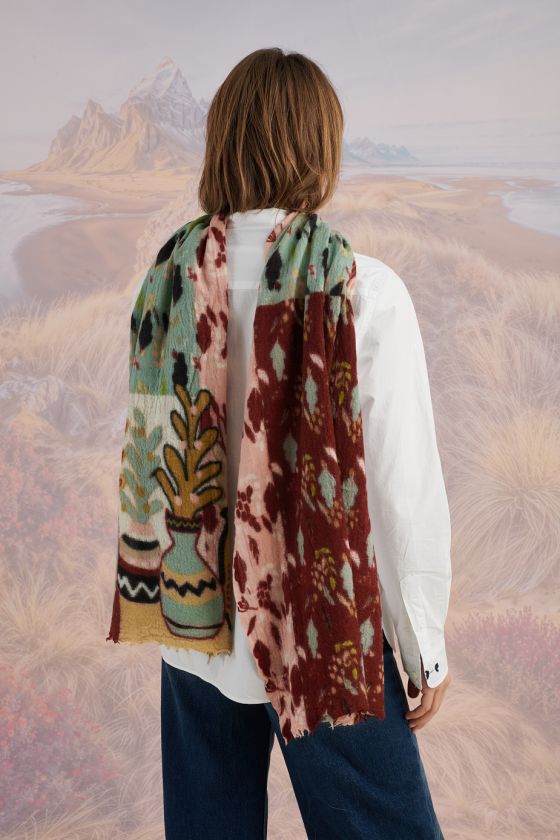 Écharpe ODILE en Laine pour Femme | Storiatipic