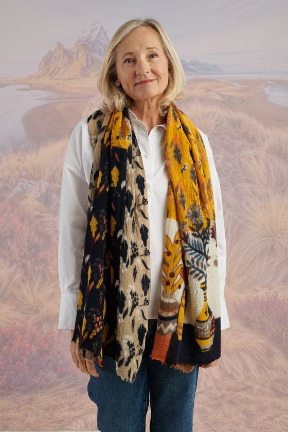 Écharpe ODILE en Laine pour Femme | Storiatipic