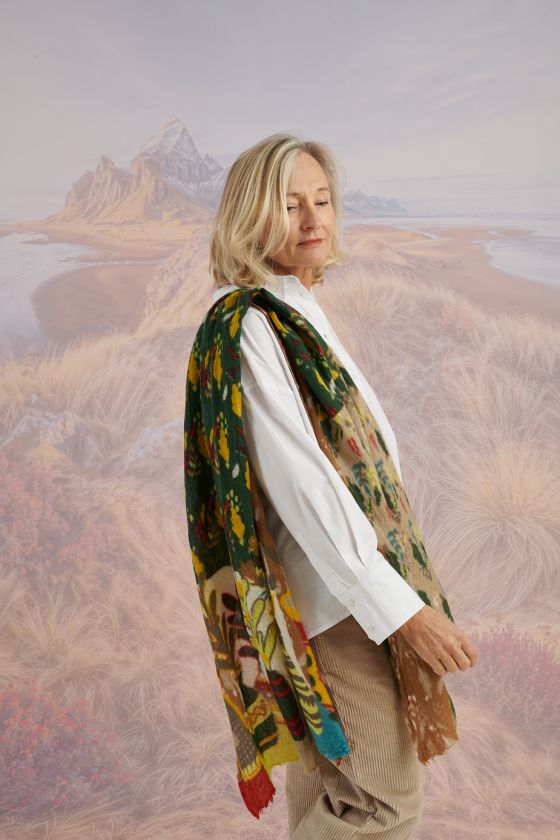 Écharpe ODILE en Laine pour Femme | Storiatipic