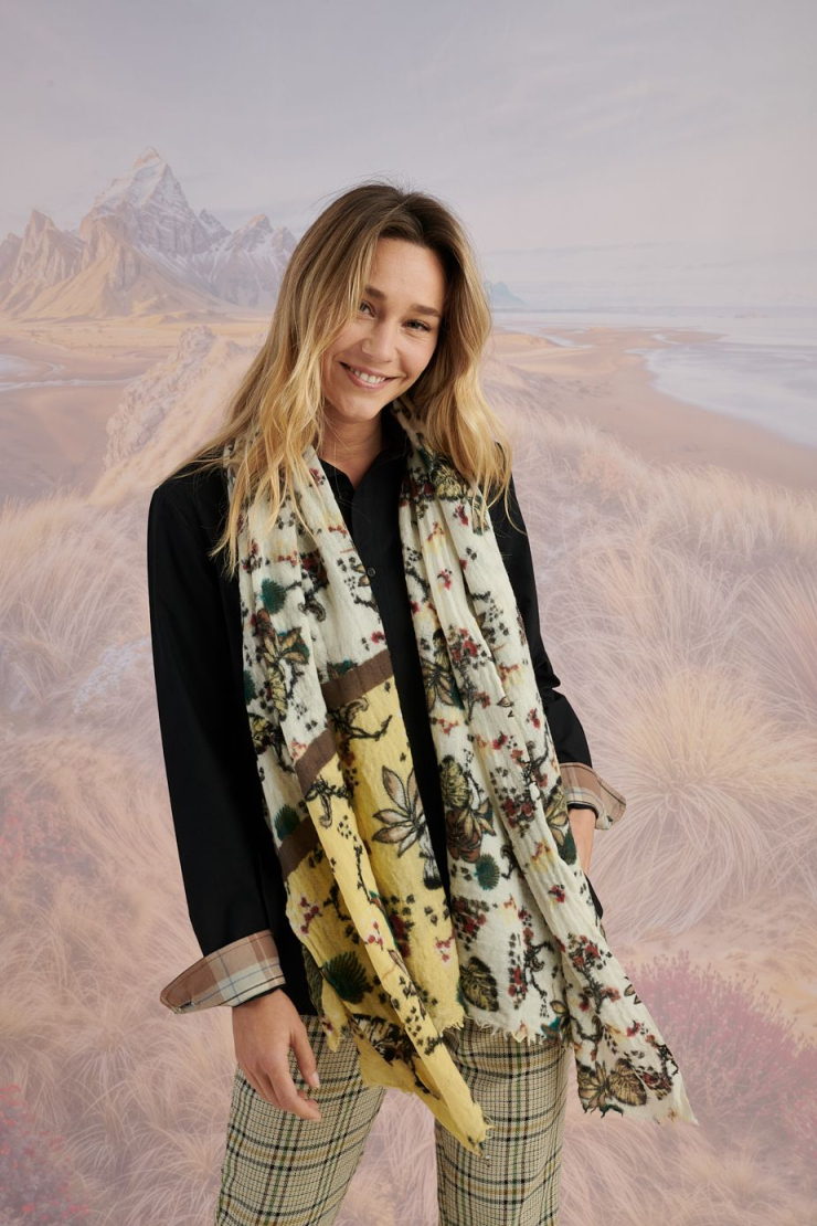 Écharpe OLGA en Laine pour Femme | Storiatipic