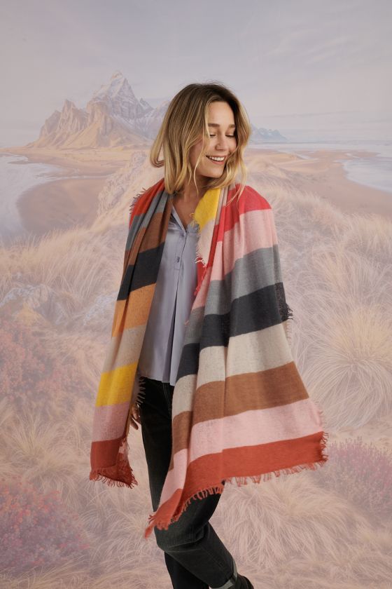 Écharpe VIENA en Cachemire pour Femme | Storiatipic