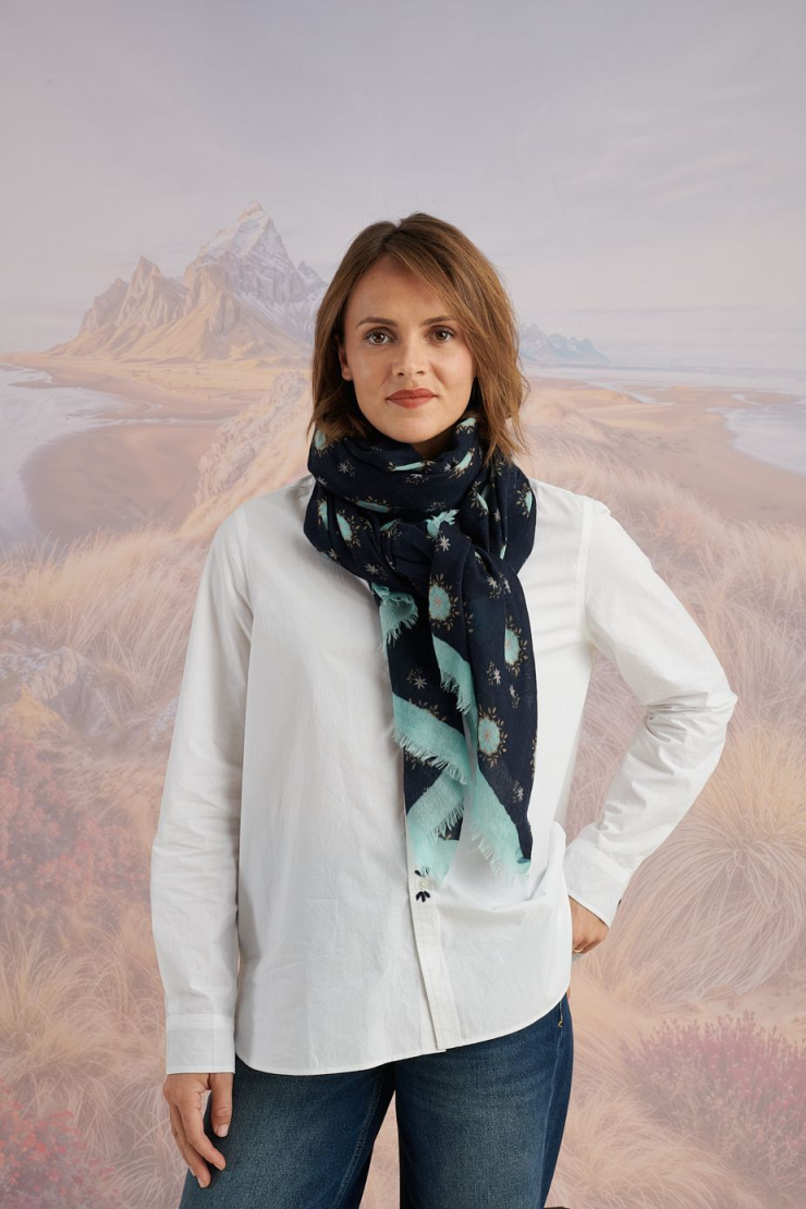 Écharpe DOVE en Laine pour Femme | Storiatipic