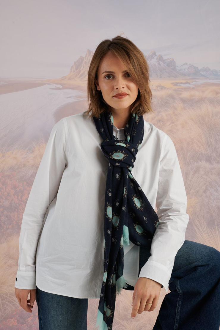 Écharpe DOVE en Laine pour Femme | Storiatipic