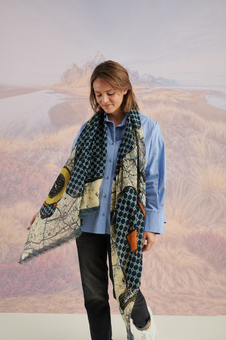 Écharpe SCOTT en Laine pour Femme | Storiatipic