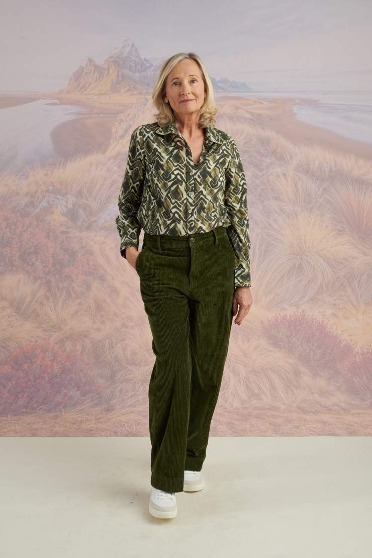 Pantalons & Shorts AXEL CORDUROY en Coton pour Femme | Storiatipic