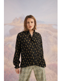 Blouses & Chemises CHLOE ART DECO en Rayon pour Femme | Storiatipic