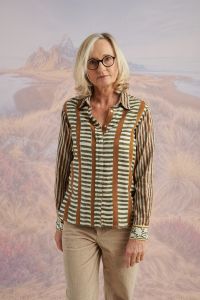 Blouses & Chemises FRAN BLOCK en Viscose pour Femme | Storiatipic Blouses & Chemises FRAN BLOCK en Viscose pour Femme | Storiatipic