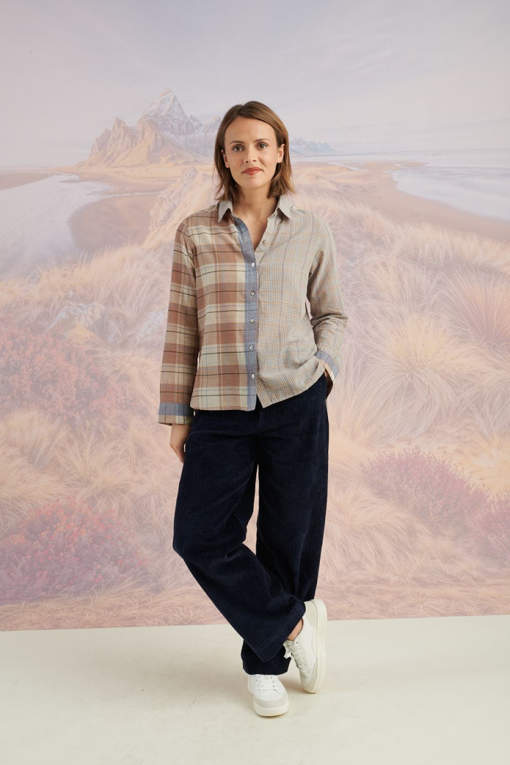 Blouses & Chemises FRAN ECOSSAIS en Coton pour Femme | Storiatipic