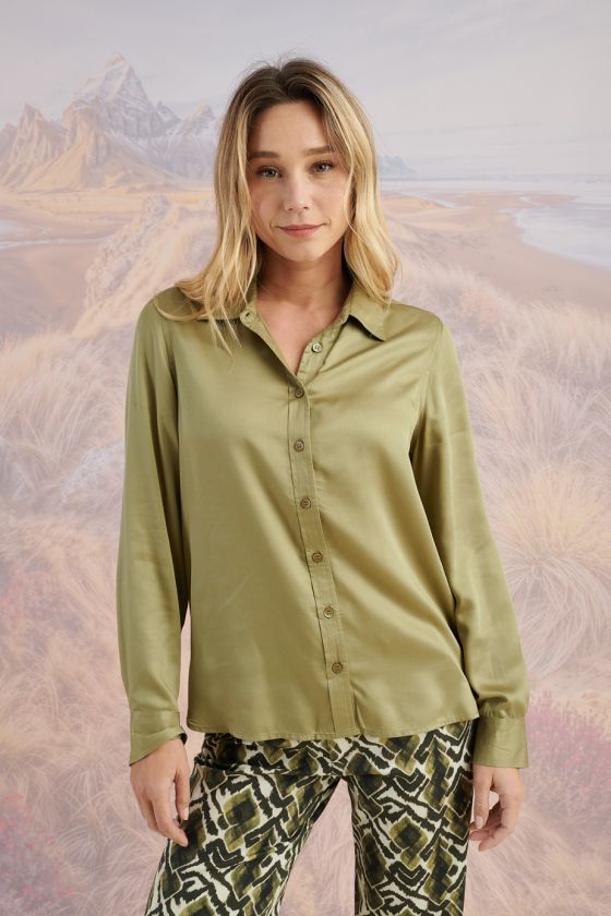 Blouses & Chemises FRAN SATIN en Modal