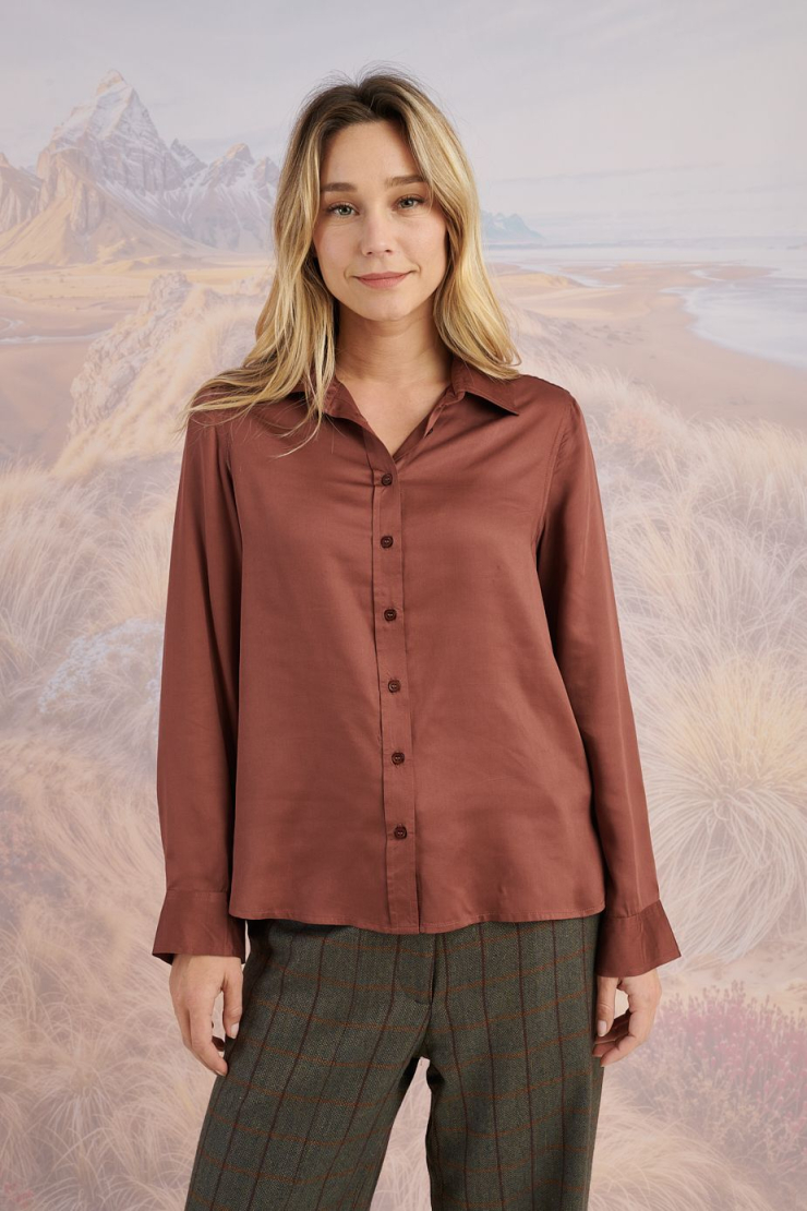 Blouses & Chemises FRAN SATIN en Modal