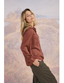 FRAN SATIN Blouses & Chemises
