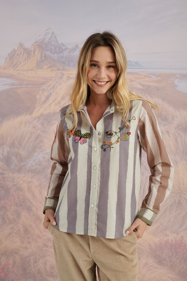 Blouses & Chemises FRAN STAR en Coton pour Femme | Storiatipic
