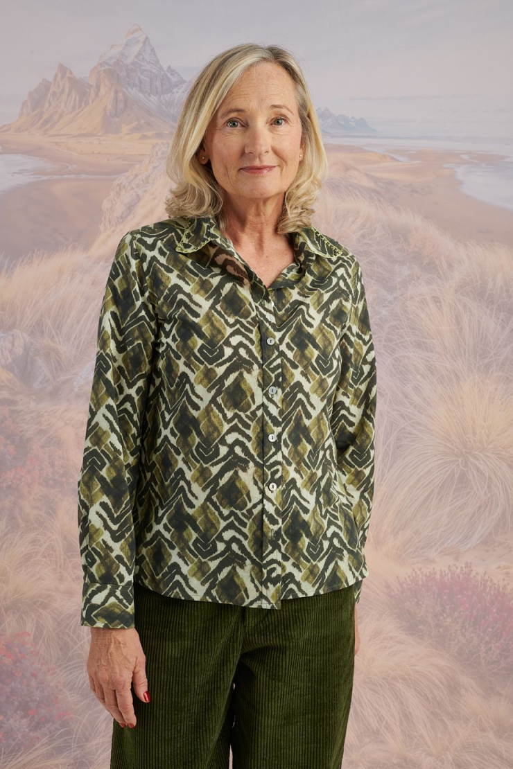 Blouses & Chemises FRAN TERRA en Coton pour Femme | Storiatipic